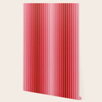 Gradient Arch VI Pink and Red Mid Century Modern Rainbow Wallpaper Gallery Image 2