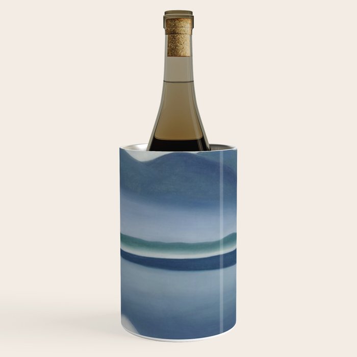 Georgia O'Keeffe  lake george formerly reflection seascape Wine Chiller Gallery Image 1