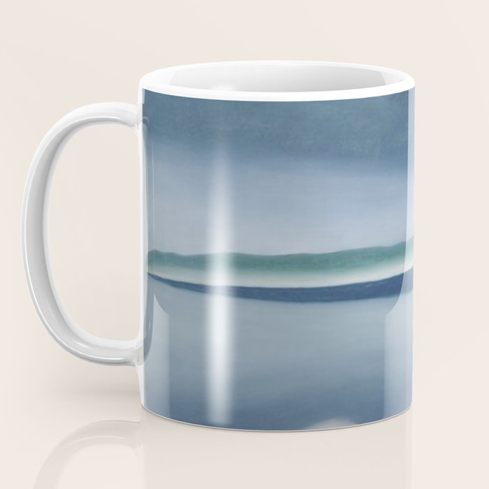 Georgia O'Keeffe  lake george formerly reflection seascape Coffee Mug Gallery Image 3