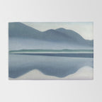 Georgia O'Keeffe  lake george formerly reflection seascape Rug Gallery Image 2
