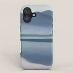 Georgia O'Keeffe  lake george formerly reflection seascape iPhone Case Gallery Image 1