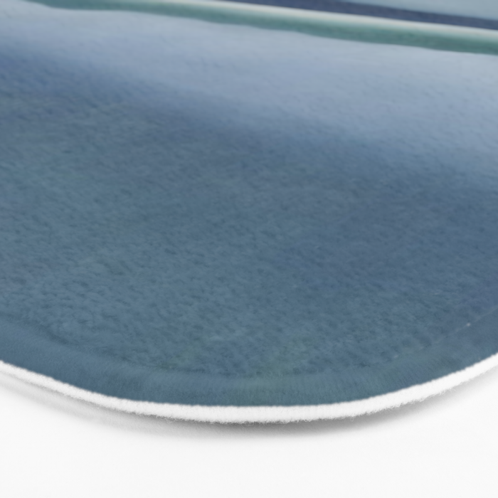 Georgia O'Keeffe  lake george formerly reflection seascape Bath Mat Gallery Image 3