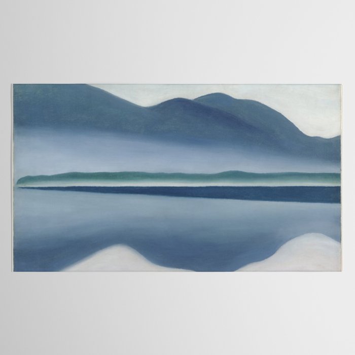 Georgia O'Keeffe  lake george formerly reflection seascape Tablecloth Gallery Image 2