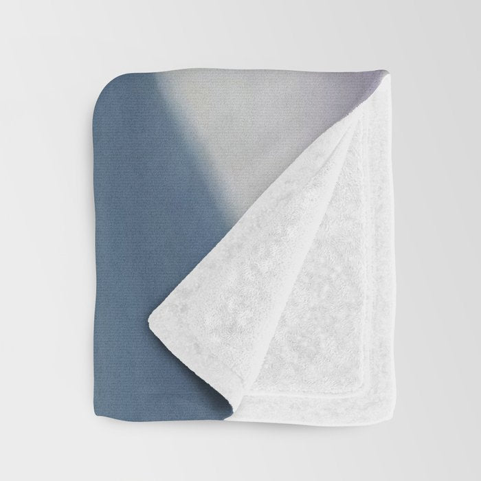 Georgia O'Keeffe  lake george formerly reflection seascape Throw Blanket Gallery Image 3