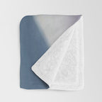 Georgia O'Keeffe  lake george formerly reflection seascape Throw Blanket Gallery Image 3