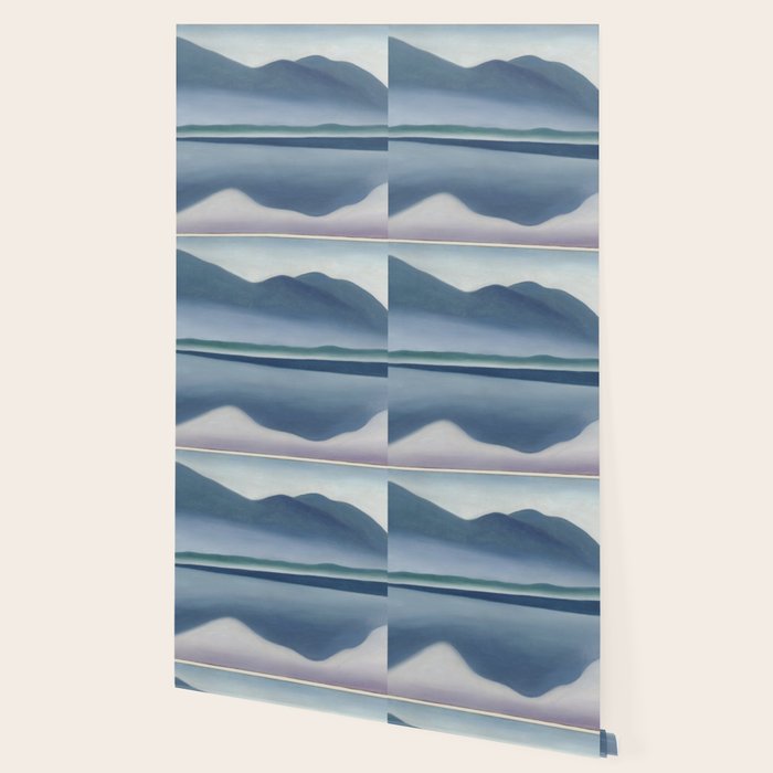 Georgia O'Keeffe  lake george formerly reflection seascape Wallpaper Gallery Image 2
