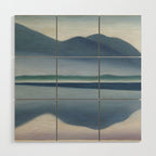Georgia O'Keeffe  lake george formerly reflection seascape Wood Wall Art Gallery Image 1