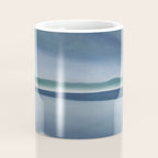 Georgia O'Keeffe  lake george formerly reflection seascape Coffee Mug Gallery Image 4