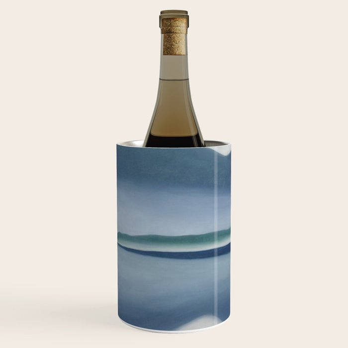 Georgia O'Keeffe  lake george formerly reflection seascape Wine Chiller Gallery Image 2
