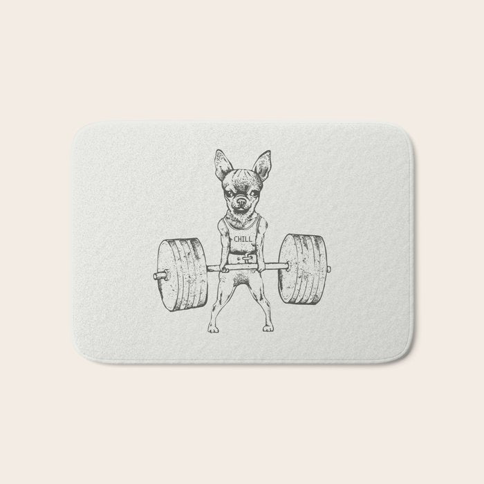 Chihuahua Lift Bath Mat Gallery Image 1
