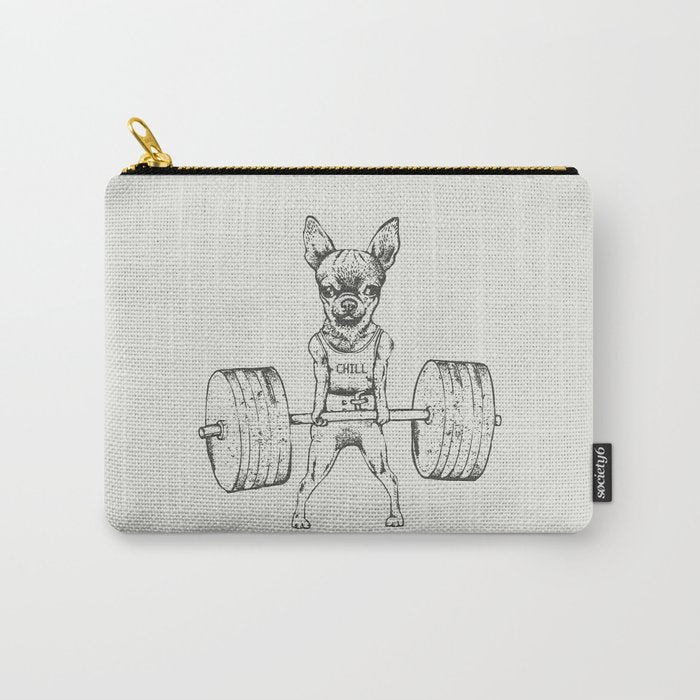 Chihuahua Lift Carry All Pouch Gallery Image 1
