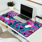 Romantic Floral Pattern Desk Mat Gallery Image 2