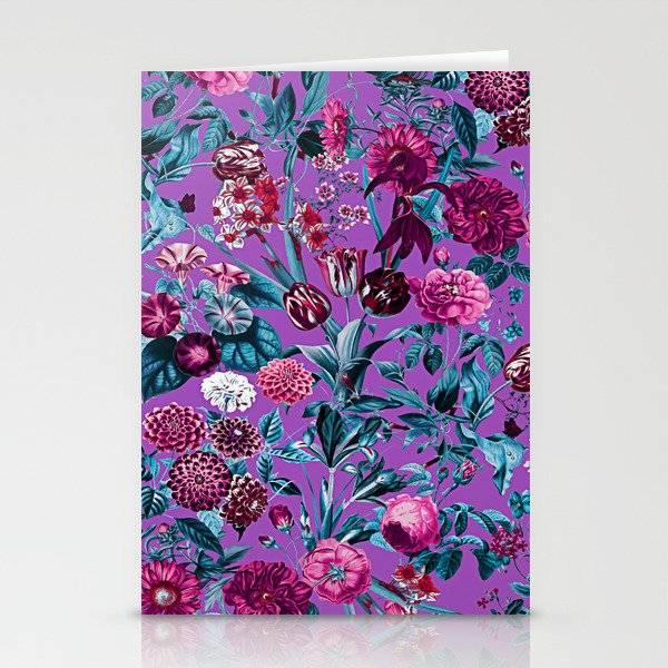 Romantic Floral Pattern Stationery Card Gallery Image 2