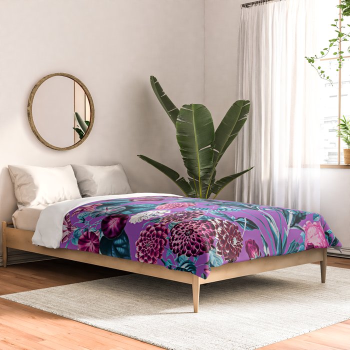 Romantic Floral Pattern Comforter Gallery Image 2