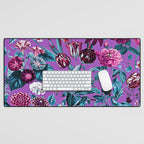 Romantic Floral Pattern Desk Mat Gallery Image 1