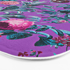 Romantic Floral Pattern Bath Mat Gallery Image 3