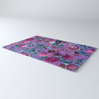 Romantic Floral Pattern Rug Gallery Image 3
