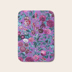 Romantic Floral Pattern Bath Mat Gallery Image 1