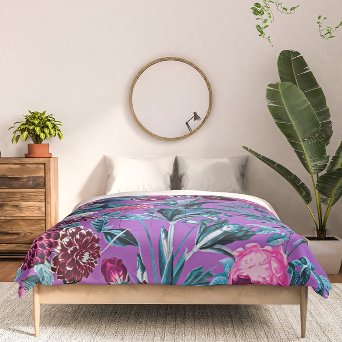Romantic Floral Pattern Comforter Gallery Image 3