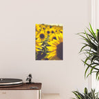 Summer Sunflower Love - boho flower photography Poster Gallery Image 2