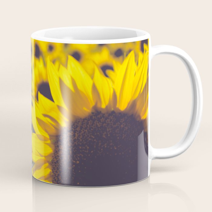 Summer Sunflower Love - boho flower photography Coffee Mug Gallery Image 1