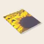 Summer Sunflower Love - boho flower photography Notebook Gallery Image 2
