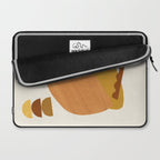 Abstract Collage With Warm Shapes Laptop Sleeve Gallery Image 2