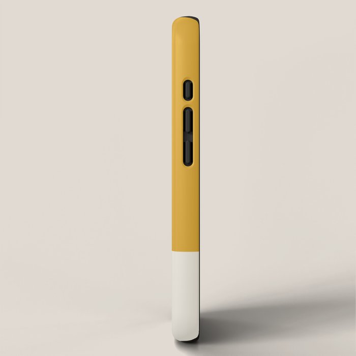 Dual (Yellow Cream) iPhone Case Gallery Image 2