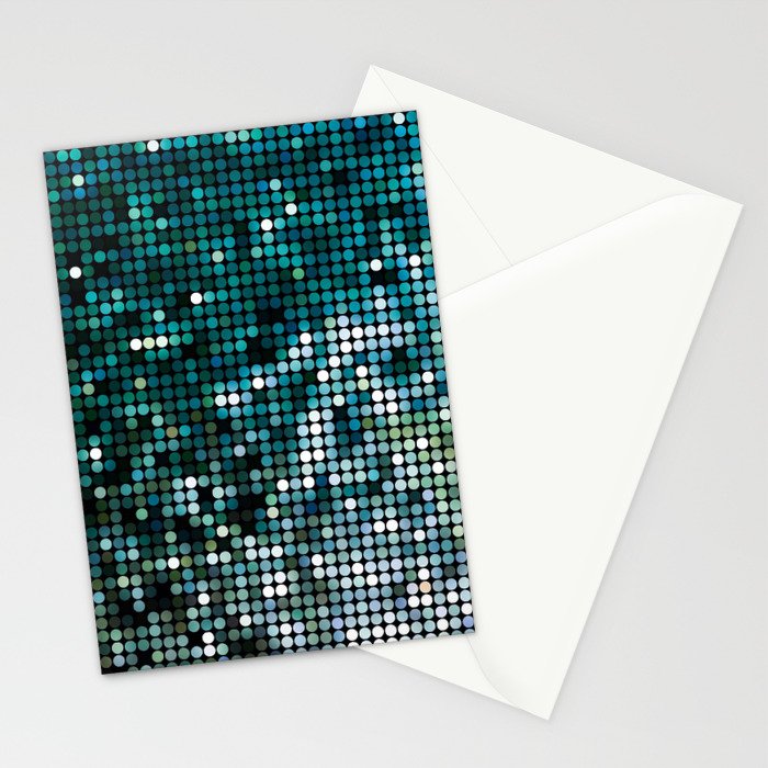 Mosaic ocean Stationery Card Gallery Image 2