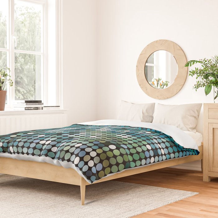 Mosaic ocean Duvet Cover Gallery Image 2