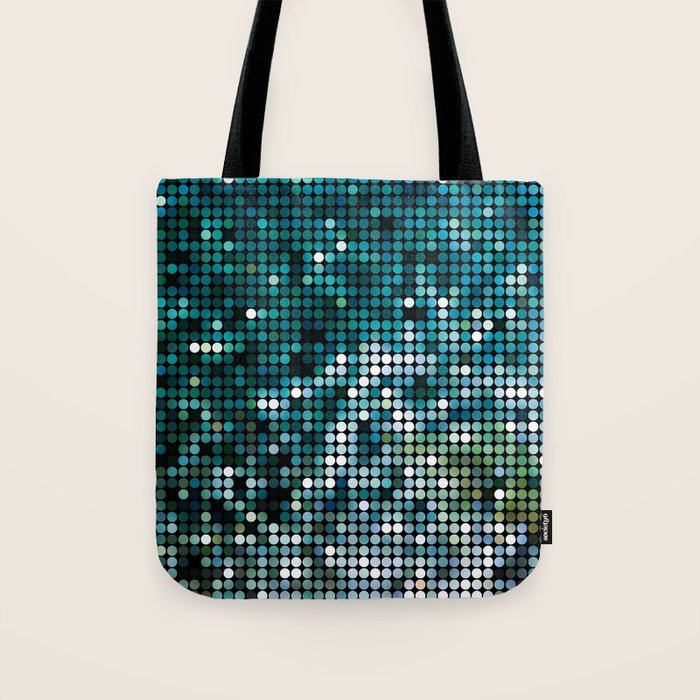 Mosaic ocean Tote Bag Gallery Image 1