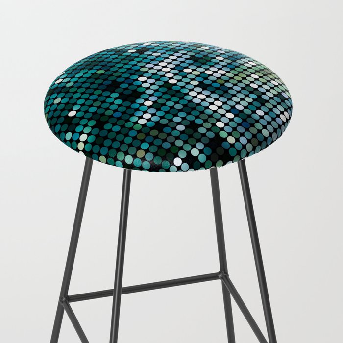 Mosaic ocean Stool Gallery Image 2