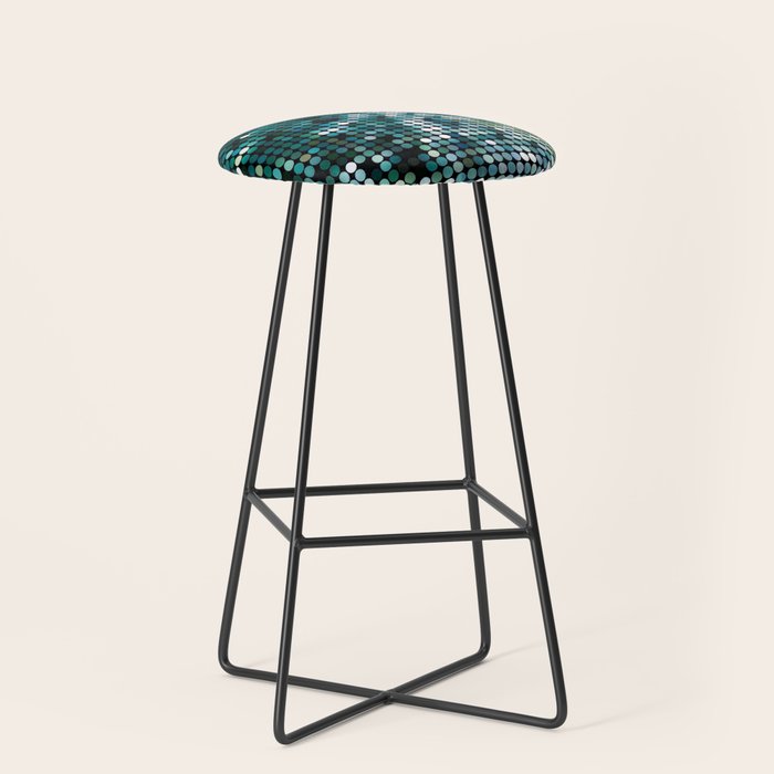 Mosaic ocean Stool Gallery Image 1