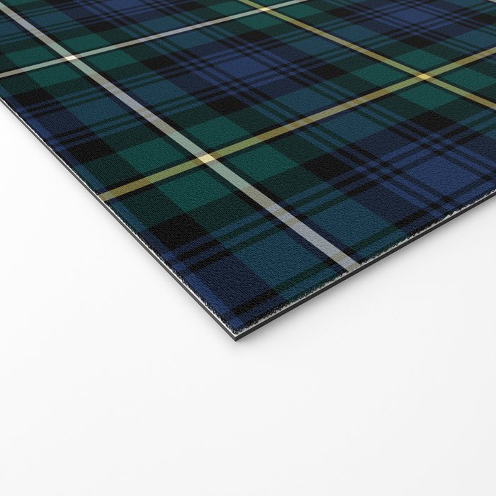 Clan Campbell Tartan Welcome Mat Gallery Image 2