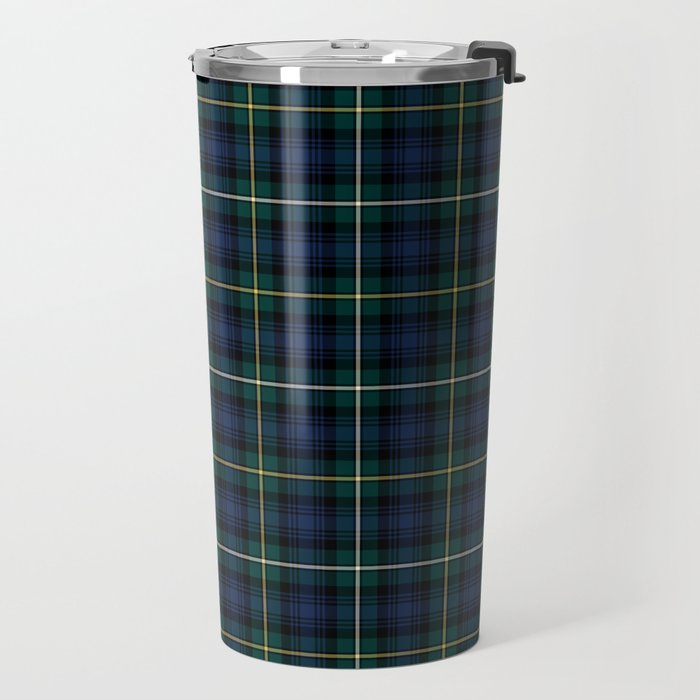 Clan Campbell Tartan Travel Mug Gallery Image 2