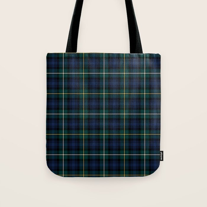 Clan Campbell Tartan Tote Bag Gallery Image 1