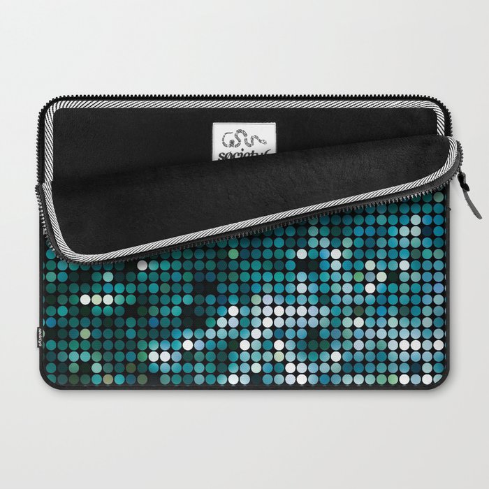 Mosaic ocean Laptop Sleeve Gallery Image 2