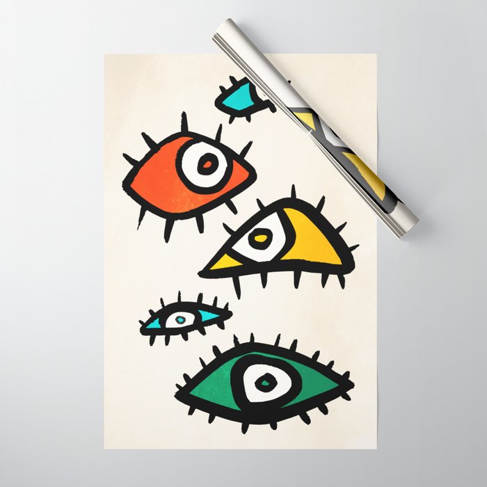 The Eyes Wrapping Paper Gallery Image 1