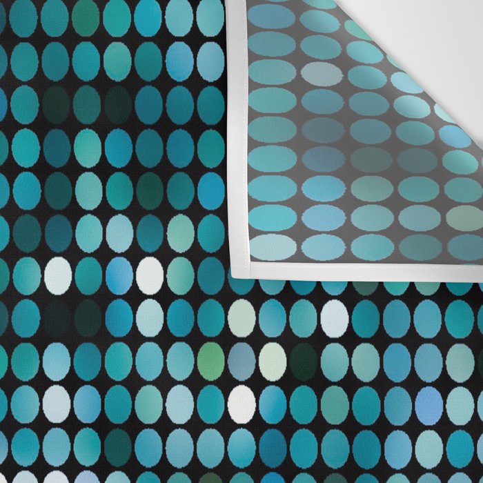 Mosaic ocean Wall Tapestry Gallery Image 3