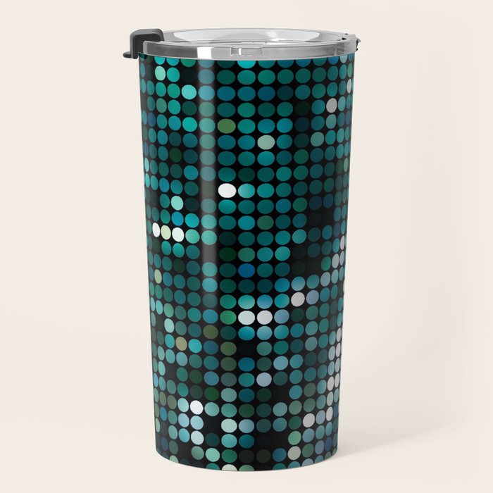 Mosaic ocean Travel Mug Gallery Image 3