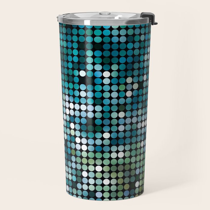 Mosaic ocean Travel Mug Gallery Image 2