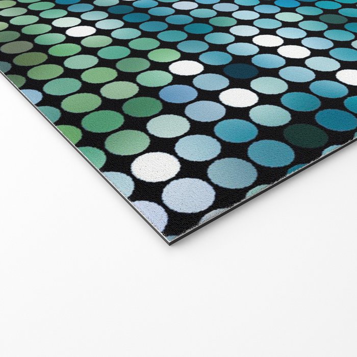 Mosaic ocean Welcome Mat Gallery Image 2