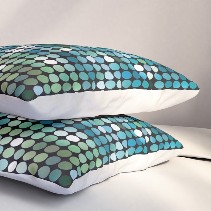 Mosaic ocean Pillow Sham Gallery Image 3