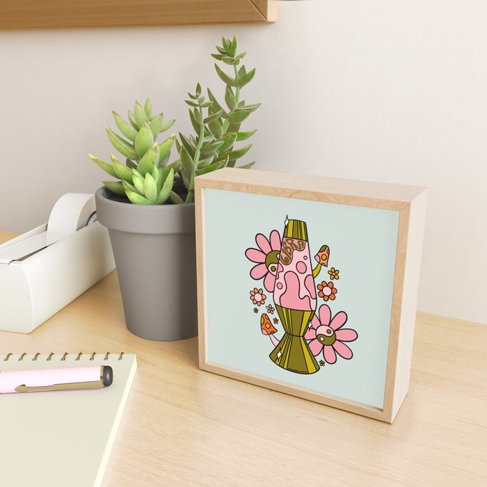 Libra Lava Lamp Mini Art Print Gallery Image 2