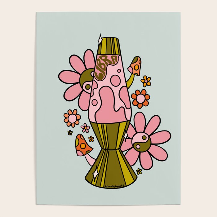 Libra Lava Lamp Poster Gallery Image 1