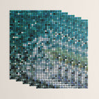 Mosaic ocean Wrapping Paper Gallery Image 3