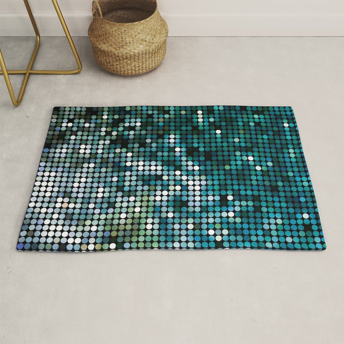 Mosaic ocean Rug Gallery Image 1