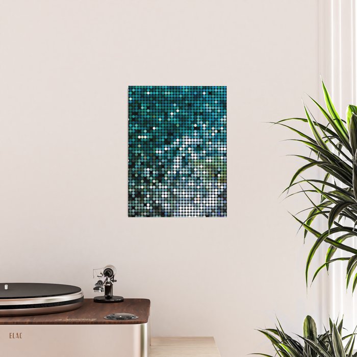 Mosaic ocean Poster Gallery Image 2