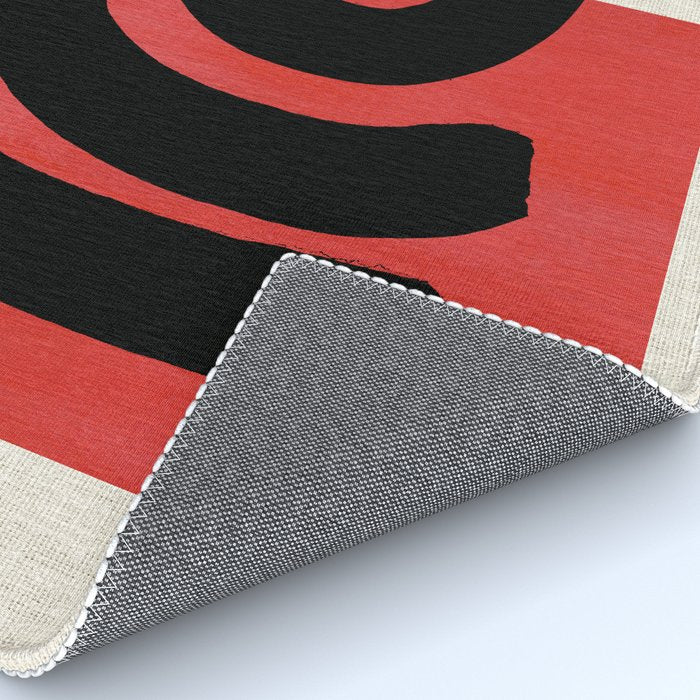Red Round Rug Gallery Image 4