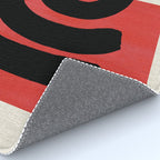 Red Round Rug Gallery Image 4